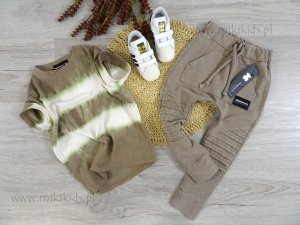 T-shirt TIE DYE / mocha mousse DESPACITO