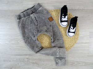 Spodnie dekatyzowane CLASSIC JEANS BLACK  / Nunu