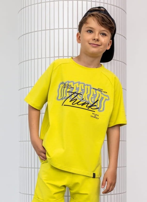 T-shirt DIFFERENT / limonka ALL FOR KIDS  