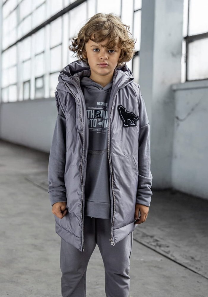 Kamizelka MASHMNIE / szara