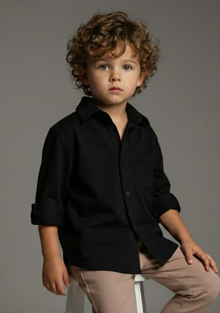 Koszula lacoste czarna BOY / MIMI 