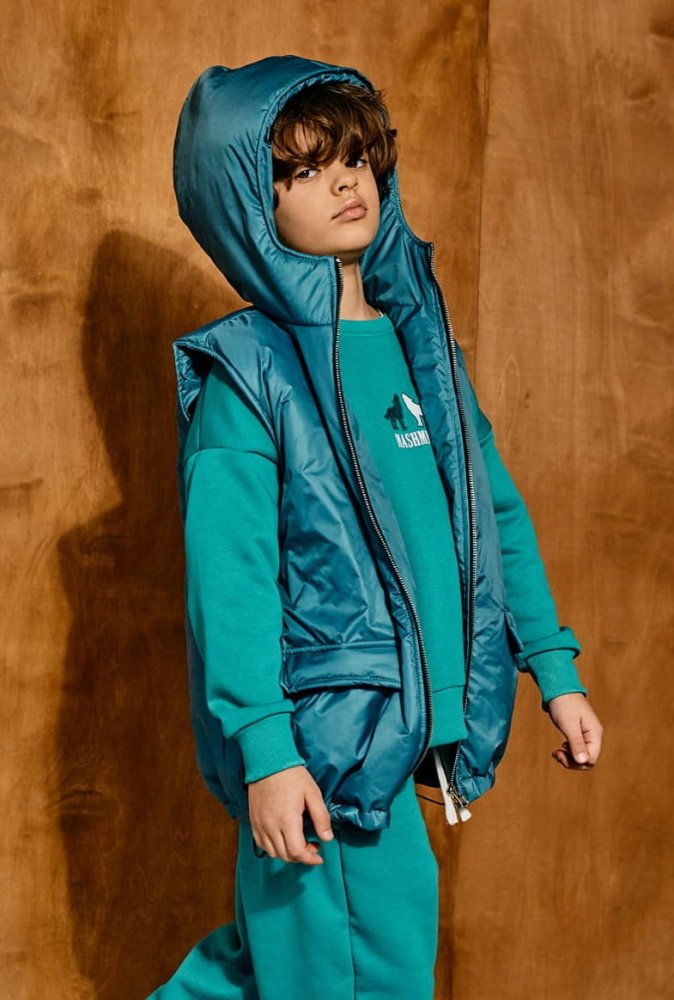 Kamizelka MASHMNIE / morska