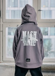 Bluza rozpinana MASHMNIE / szara