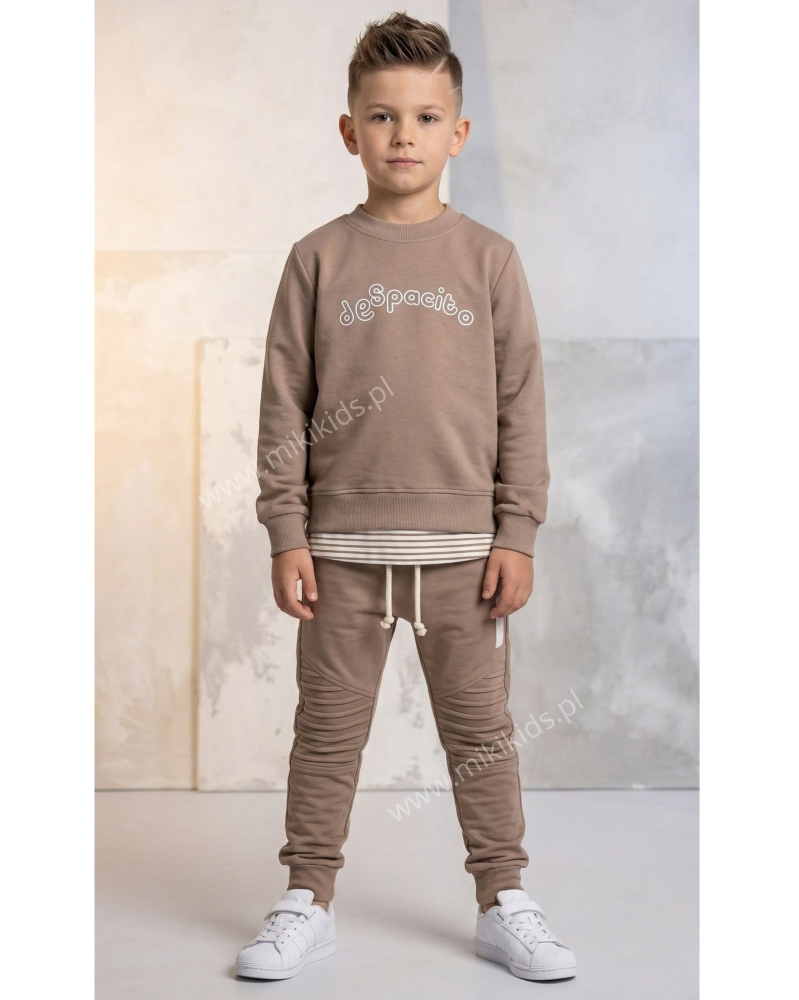 Bluza dresowa DESPACITO / beżowa