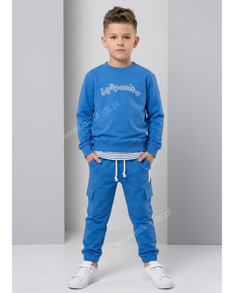 Bluza dresowa DESPACITO / niebieska
