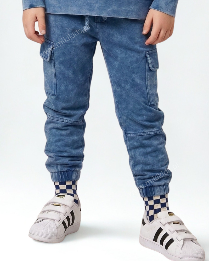 Spodnie joggers dekatyzowane / vintage jeans DESPACITO 