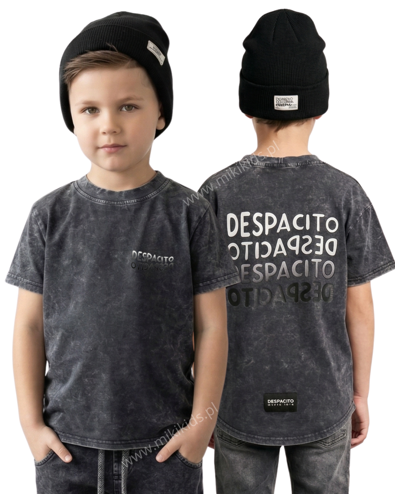 T-shirt dekatyzowany DESPACITO acid black