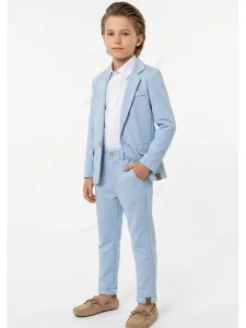 Garnitur dzianinowy lacoste / baby blue MIMI 