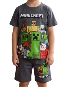 Komplet dwuczęściowy MINECRAFT / stalowy