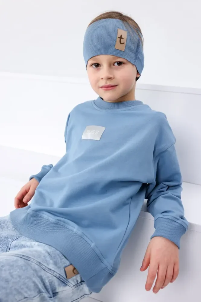 Bluza dresowa over blue / TUSS  