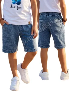 Szorty dekatyzowane a`la jeans oscar / blue jeans GAMET 