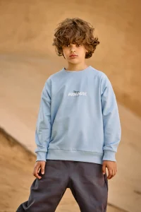 Bluza MASHMNIE / błękitna