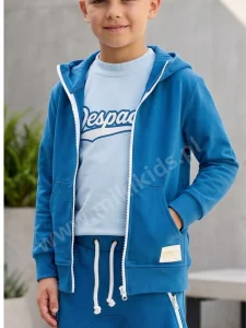 Bluza parka bawełniana / petrol DESPACITO 
