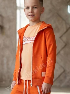 Bluza parka bawełniana / orange DESPACITO 