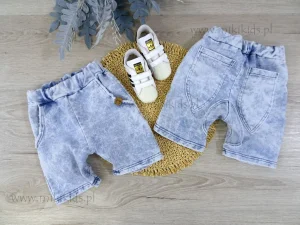 Szory dekatyzowane ACID LIGHT BLUE JEANS / MIMI  