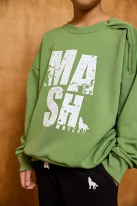 Bluza MASHMNIE / zielona