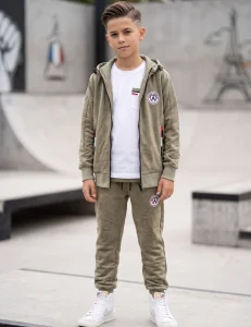 Dres chłopięcy PARIS / dyed khaki HAPPY HOUSE 