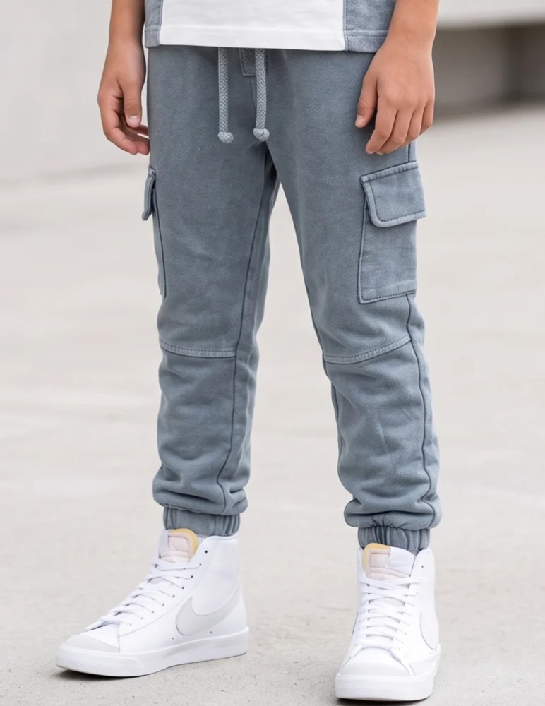 Spodnie joggers dekatyzowane / vintage mineral DESPACITO  