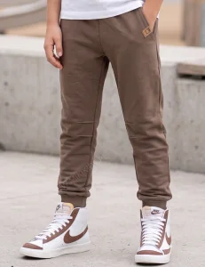 Spodnie joggery / nougat brown MIMI  