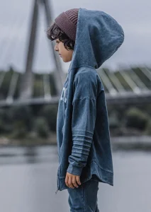 Bluza dekatyzowana parka acid ice grey / DESPACITO