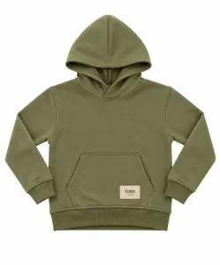 Bluza dresowa hoodie / oliwka TUSS