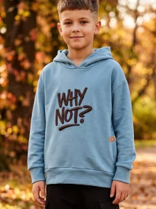 Bluza ocieplana WHY NOT / baby blue MIMI