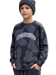 Bluza acid z efektem batic camo / grafit DESPACITO  