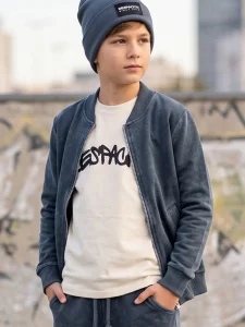 Bluza bomberka dekatyzowana acid ice grey / DESPACITO