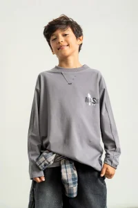 Longsleeve MASH / szary MASHMNIE