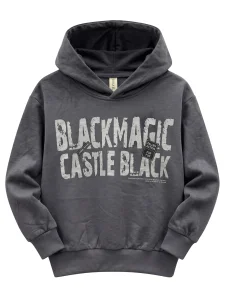 Bluza z kapturem BLACMAGIC / vintage grey