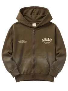Bluza rozpinana MIAMI / vintage brown