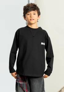 Longsleeve MASH / czarny MASHMNIE 